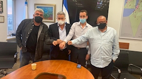 פגישת הבכירים, צילום: דוברות ההסתדרות